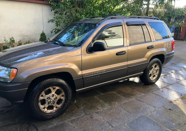 Jeep Grand Cherokee cena 24000 przebieg: 219200, rok produkcji 2001 z Warszawa małe 16